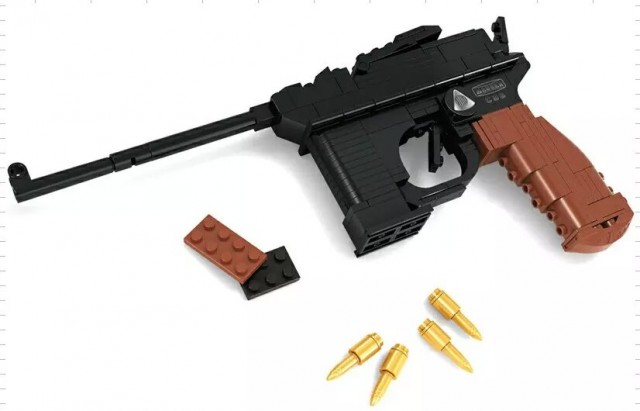 M1898-Military-Series-Pistol-GUN-font-b-Weapon-b-font-Arms-font-b-Model-b-font